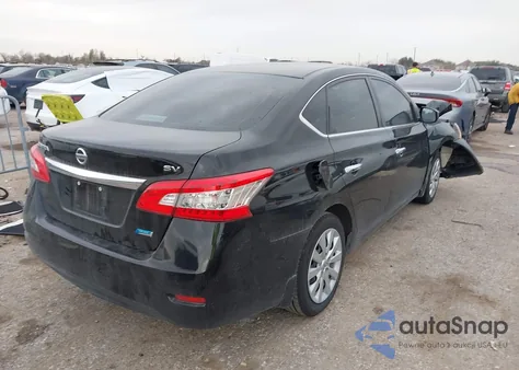 2013 Nissan Sentra Sv из США, поврежденный, VIN 1N4AB7AP7DN905286